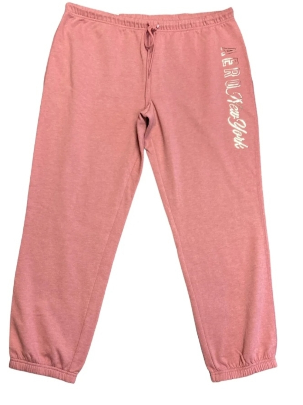 Aeropostale New York Women S Elastic Waist Graphic Logo Classic Cinch Sweatpant